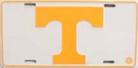 Tennessee Vols White License Plate