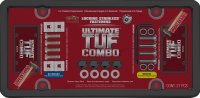 Ultimate Tuf Combo Pack Black / Smoke License Plate Frame Kit