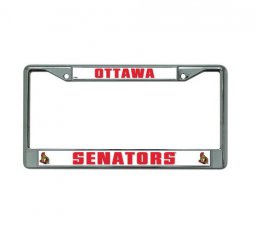 Ottawa Senators Chrome LICENSE PLATE Frame
