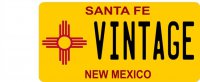 Santa Fe Vintage Car Club License Plate