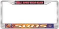 Phoenix Suns "NBA I Love This Game" Chrome License Frame