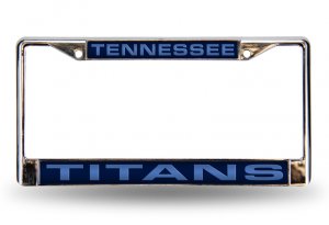 Tennessee Titans Laser Chrome License Plate Frame
