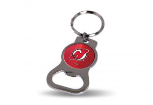 New JERSEY Devils Key Chain And Bottle Opener