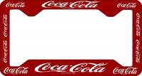 Coca Cola License Plate Frame