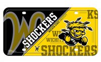 Wichita State Shockers Metal License Plate