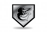 Baltimore Orioles MLB Chrome Auto Emblem