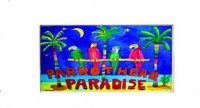 Parrot Head Paradise Photo License Plate