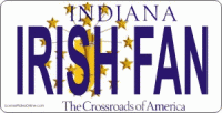 Design It Yourself Custom Indiana State Look-Alike Plate