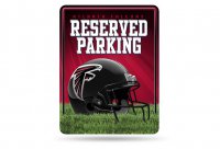 Atlanta Falcons Metal Parking Sign
