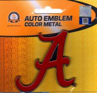 Alabama Crimson Tide 3-D Color Metal Auto Emblem