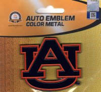 Auburn Tigers 3-D Color Metal Auto Emblem