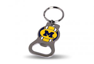 Michigan Wolverines Key Chain And Bottle Opener
