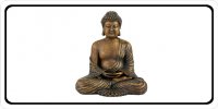 Buddha Photo License Plate