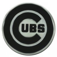 Chicago Cubs 3-D Metal Auto Emblem