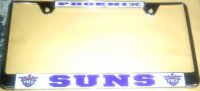 Phoenix Suns Thin License Plate Frame