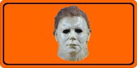 Michael Myers Centered Photo License Plate