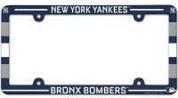 New York Yankees Full Color Plastic License Plate Frame