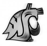 Washington State Cougars NCAA Chrome Auto Emblem