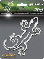 3D-CALS Gecko Chrome Plated Plastic Auto Emblem