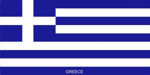 Greece Flag Photo License Plate