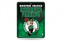 Boston Celtics Metal Reserved Parking Sign