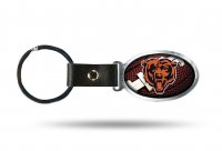 Chicago Bears Accent Metal Key Chain
