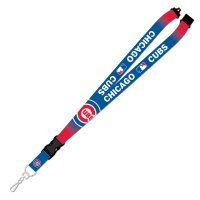 Chicago Cubs Crossover Lanyard With Safety Latch