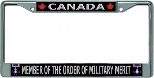 Canada Member Of The Order Of Military Merit Chrome Frame