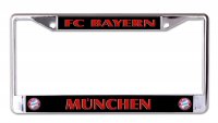 FC Bayern Munchen Chrome License Plate Frame