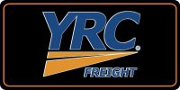 YRC Freight Lines Photo License Plate