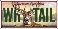 American Expedition WH TAIL Photo License Plate