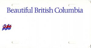 Design it Yourself British Columbia Bicycle Plate