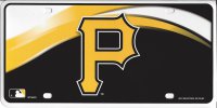 Pittsburgh Pirates Metal License Plate