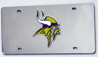Minnesota Vikings Laser License Plate