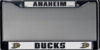 Anaheim Ducks Chrome License Plate Frame