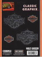 Harley-Davidson - Bar & Shield 4-Piece Set - Classic Graphix Dec