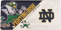 Notre Dame Fighting Irish Metal License Plate