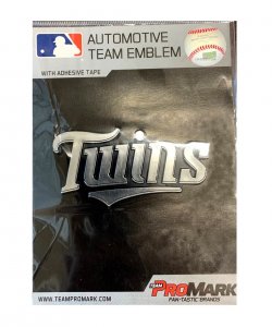 Minnesota Twins MLB Plastic Auto Emblem