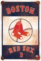 Boston Red Sox Retro Parking Sign