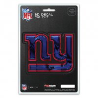 New York Giants Die Cut 3D Decal