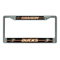 Anaheim Ducks Glitter Chrome License Plate Frame