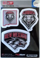 New Mexico Lobos Team Decal Set