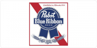 Pabst Blue Ribbon License Plate