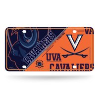 Virginia Cavaliers Metal License Plate