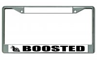 Boosted Photo License Plate Frame