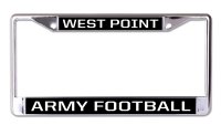 U.S. Army Football West Point Chrome License Plate Frame