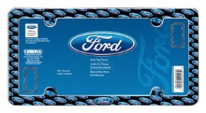 Ford Multi-Emblem Plastic License Plate Frame