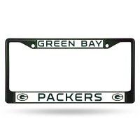 Green Bay Packers Anodized Green License Plate Frame