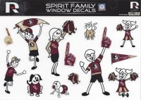 Florida State Seminoles Family Spirit Decal Set
