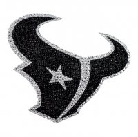 Houston Texans Diamond Bling Auto Emblem